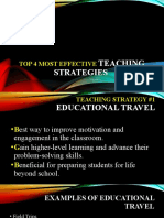 Top 4 Most Effective Teaching Strategies