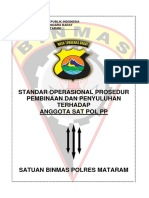 Sop Binluh Satuan Polisi Pamong Praja Sat Binmas Polres Mataram