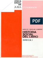 Historia Social Del Libro Grecia I