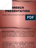 Breech Presentation: Group 3: Danuco, Demain, Fernandez