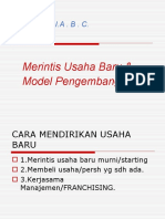 Mendirikan Usaha