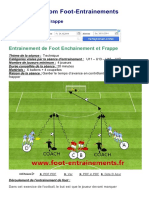 Articles From Foot-Entrainements: Entrainement de Foot Enchainement Et Frappe