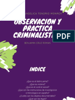 Observacion y Practica Criminologica