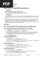 14.8.1 Packet Tracer - TCP and UDP Communications - Robby Anggara