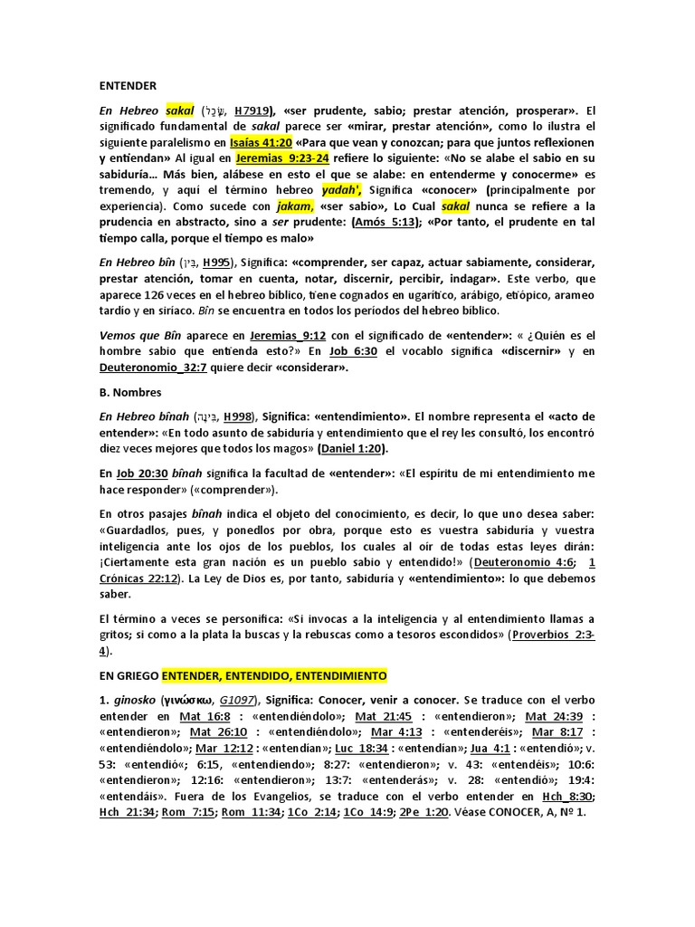 Tema Entender Comprender | PDF | Lingüística