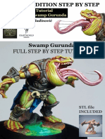 Swamp Gurunda - Step by Step - Craftworld Studio Art