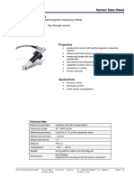 Sensor Data Sheet Conductivity Sensor: Article-No. 461 2050