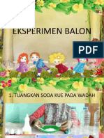Eksperimen Balon