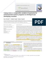 Wunder Et Al (2008) - Taking Stock - A Comparative Analysis of Payments For Environmental Services