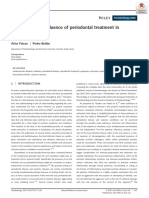 A Review of The Influence of Periodontal Treatment in