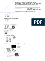 Bahasa Inggris Uas Genap