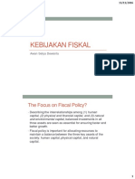 Fiscal Policy and Its Role in Promoting Equitable and Sustainable Growth