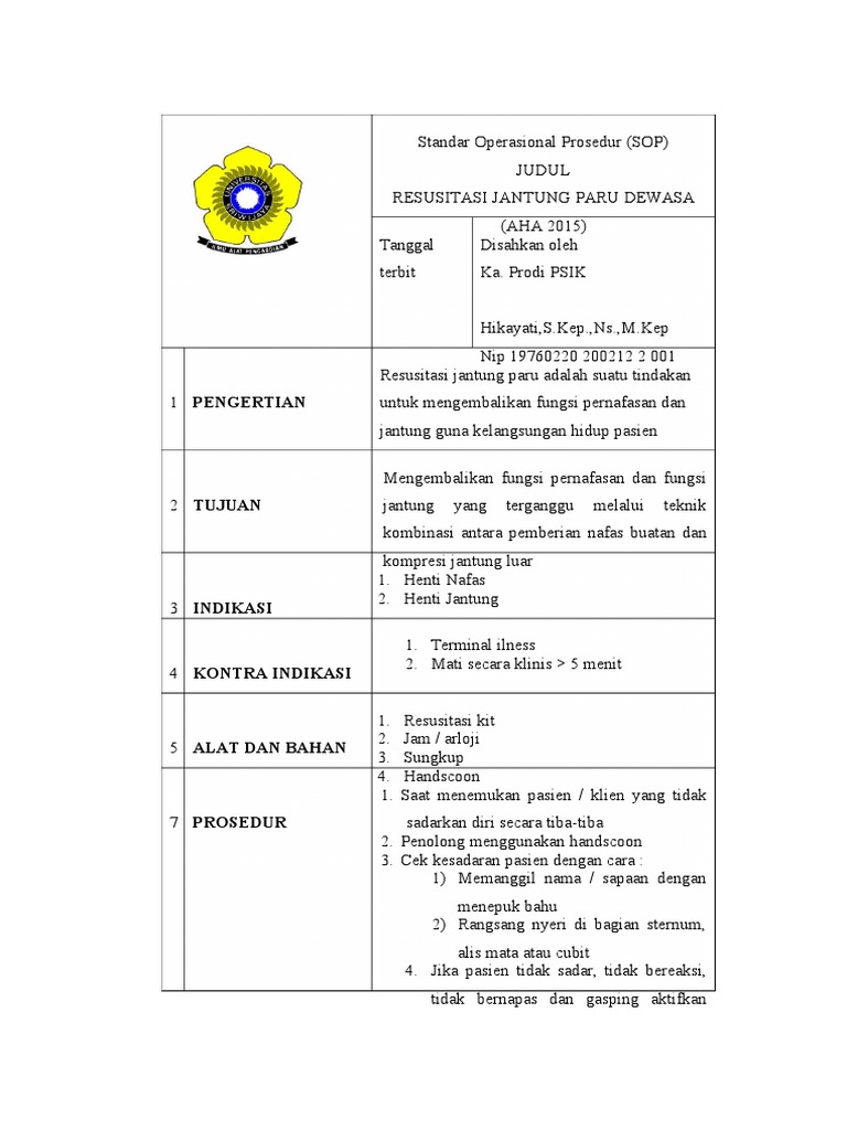 Sop-Rjp Compress | PDF