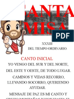 Santa misa dominical