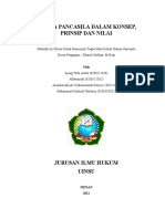 Makalah Makna Pancasila Dalam Konsep, Prinsip Dan Nilai