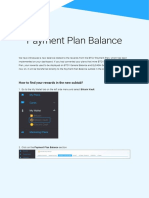 Payment Plan Balance: How To Find Your Rewards in The New Subtab?