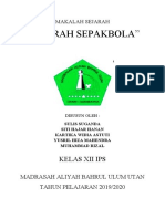 Makalah Sejarah Sepak Bola