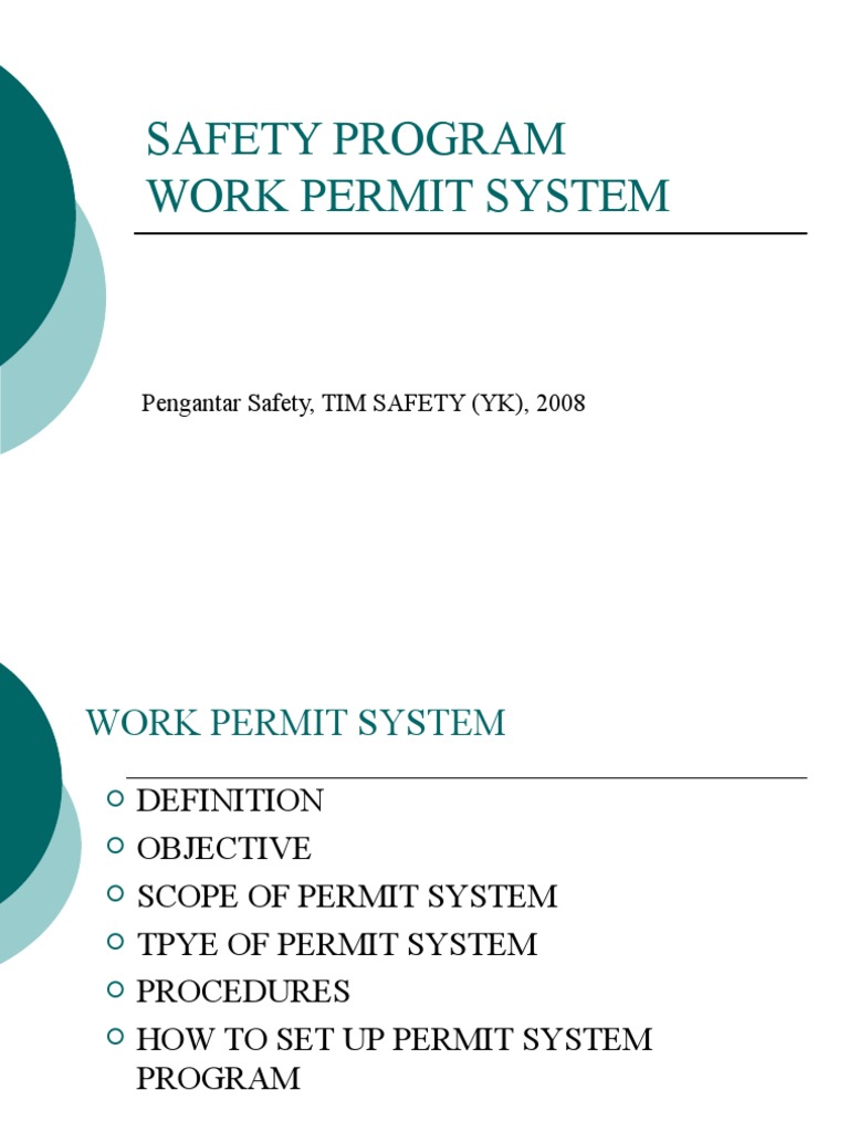 Workplace Safety Prog PTW | PDF