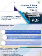 Peraturan Di Bidang Pelaksanaan Perbendaharaan