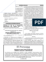 CONVENIO INTERNACIONAL #183 OIT - PROTECCION DE LA MATERNIDAD 2000 - Publicado El 31 de Mayo