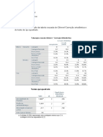 Trabalho Bioestatistica - Qui-Quadrado