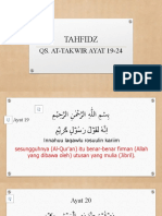 Tahfidz - QS. At-Takwir 19-24