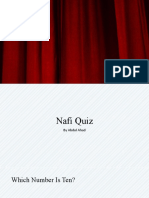 Nafi Quiz