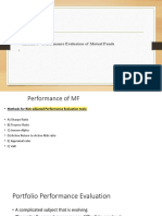 5.1 Module V - Perf Eval - of MF