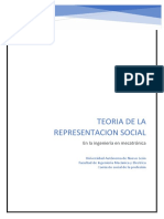 Representaciones Sociales de La Ingenieria en Mecatronica