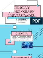 Ciencia y Tecnologia