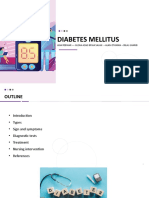 Diabetes Mellitus: Asia Rebwar - Glena Azad Brwa Salah - Alan Othman - Bilal Gharib