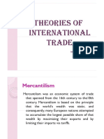 Int. Trade Theories