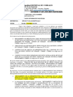 Informe #140 - Alcanzo Informacion Solicitada - San Isidro