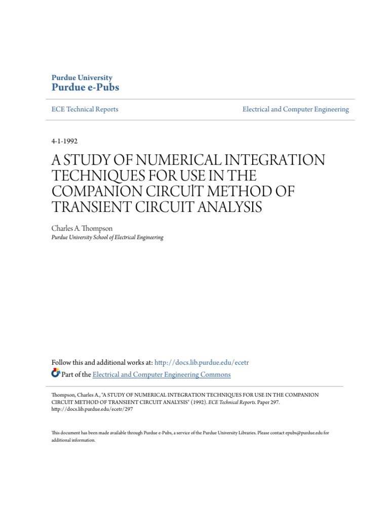 Numerical Method 2 | PDF | Electrical Network | Numerical Analysis