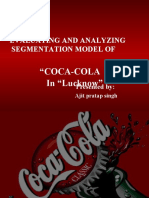 Evaluating and Analyzing Segmentation Model Of: "Coca-Cola in "Lucknow"