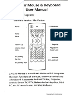 MX3 Air Mouse User Guide