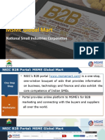 MSME Global Mart: National Small Industries Corporation