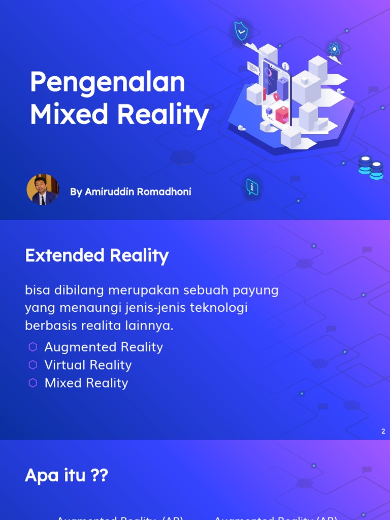 Pengenalan Mixed Reality dan Contohnya | PDF | Komputer | Teknologi ...
