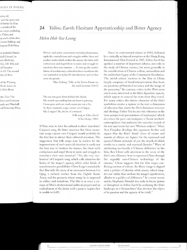 Helen Leung Yellow Earth PDF