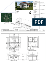 Proposed Staff House Plan Technical Drawings