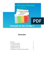 Guide Bilan Niveau Permis