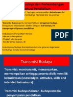 PPT. 5. Transmisi Budaya Dan Dan Perkembangan Institusi PDD Revisi
