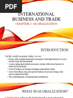 IBT 401 - Chapter 1