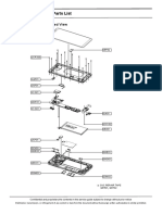 Exploded View and Parts List