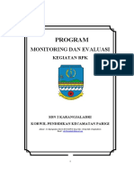 Program Monitoring Dan Evaluasi SDN Malati