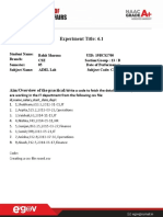 Experiment 2.2a Aiml Lab (19BCS2700)