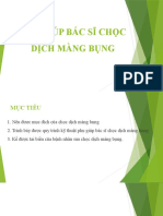 Chọc dịch màng bụng