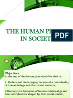 The Human Person in Society