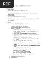 Download Summary of English Sentence Structure by Franky A Nahur SN54106669 doc pdf