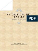 47 Critical Hit Tables To Spice Up Your Game